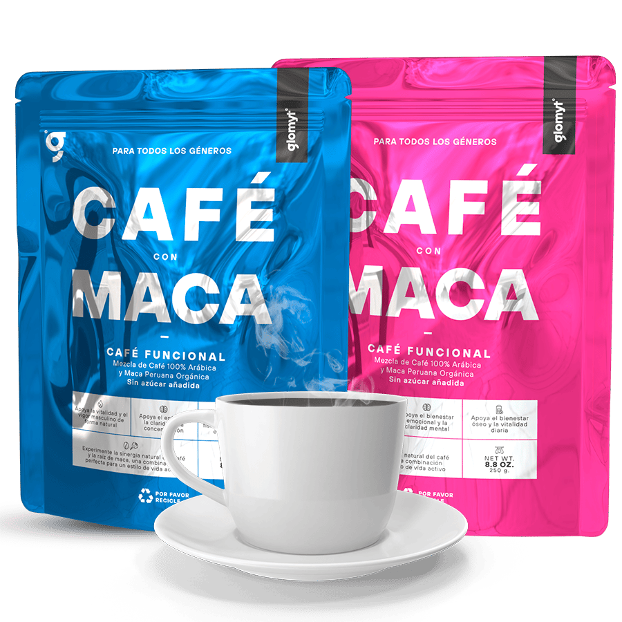 Glomyt Blue and Pink duo with cup