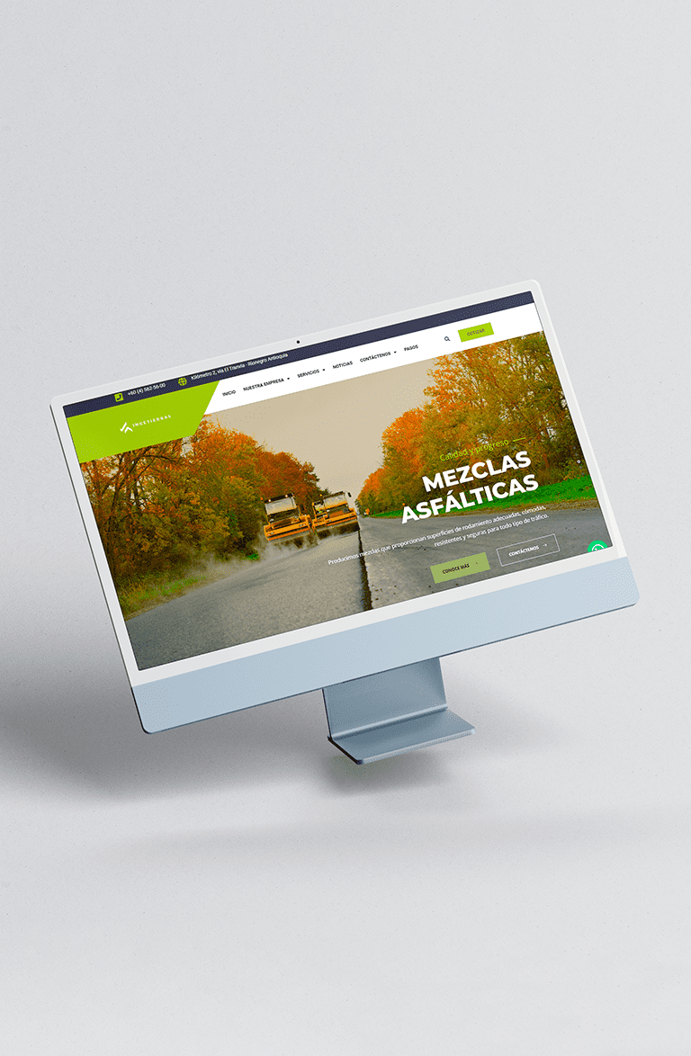 Ingetierras, sitio web creado por Glomyt